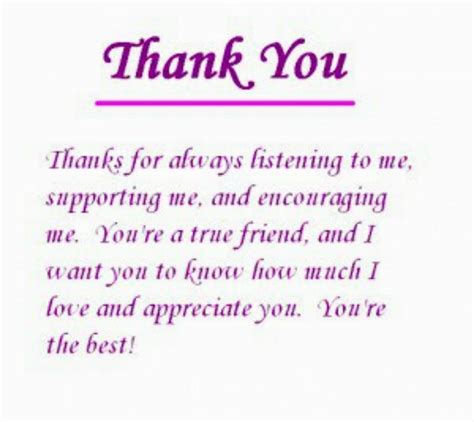 ~THANK YOU~Thanks for always listening to me, supporting me, and ...