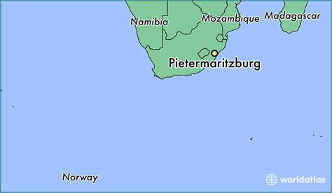 Pietermaritzburg South Africa Map