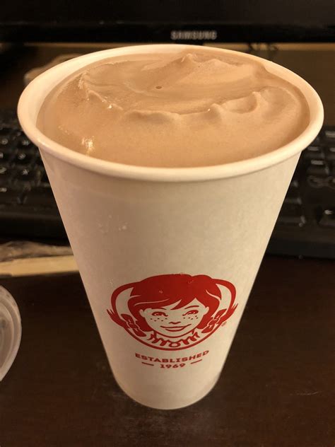TIL Wendy's chocolate Frosty is actually half chocolate and half vanilla because owner Dave ...