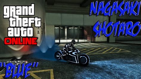 GTA 5 Online - Nagasaki Shotaro "Blue Version" "Biker DLC" - YouTube