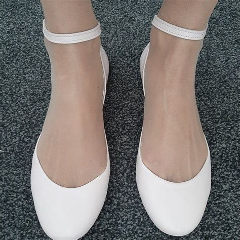 Light Ivory Wedding Shoes Bridal Ivory Ballet Flats Lace up - Etsy ...