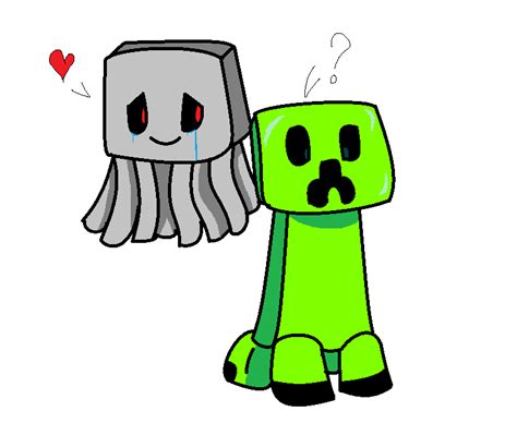 Creeper X Ghast Remake by MarshallTrap on DeviantArt