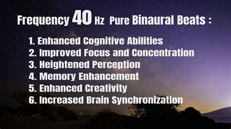 Frequency 40 Hz | Pure 40 HZ Binaural Beats - YouTube