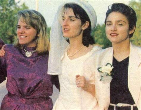 Pud Whacker's Madonna Scrapbook: Madonna at Sister Melanie's Wedding