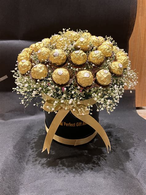 Ferrero Rochers Box Arrangement - Online flowers delivery to moradabad