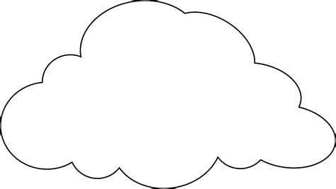 Drawing Cloud 48 - Printable Cloud Pattern - Free Transparent PNG Download - PNGkey