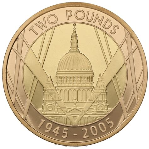 2005 WW2 Proof Gold £2 Coin | BullionByPost - From £1,034