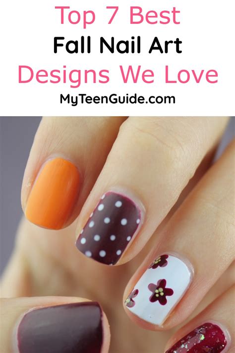 Top 7 Best Fall Nail Art Designs - My Teen Guide