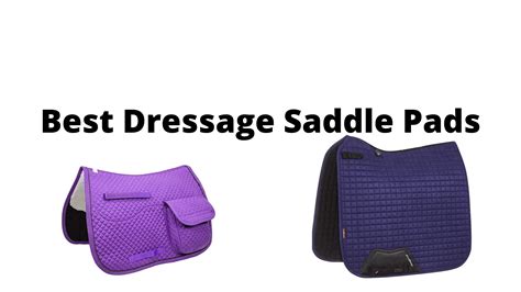 5 Best Dressage Saddle Pads in 2024 - Reviews