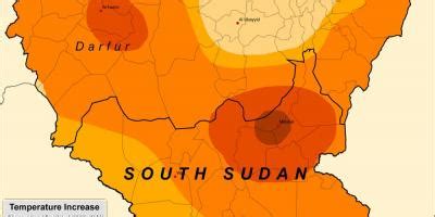 Sudan climate map - Map of Sudan climate (Northern Africa - Africa)