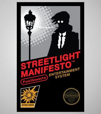 Streetlight Manifesto "Nintendo Silhouette" Poster - The RISC Store