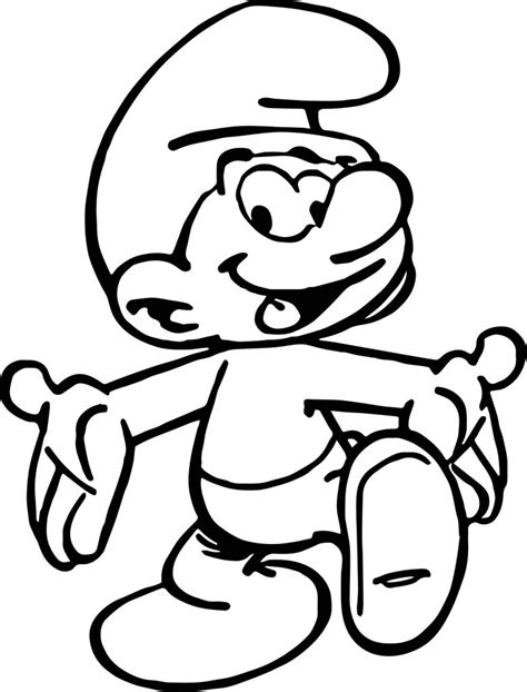 Hello Smurf Coloring Page Wecoloringpage Com - vrogue.co