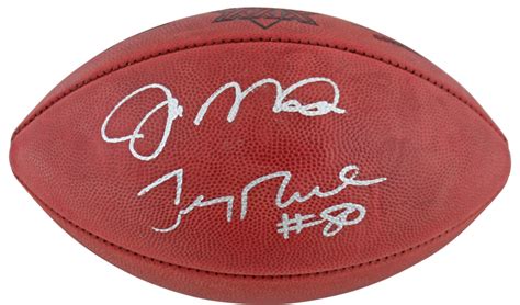 Joe Montana & Jerry Rice Signed Super Bowl XXIX Logo Official NFL ...