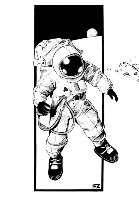 Pin by Monchi Valdes on Spray art | Astronaut drawing, Astronaut art ...