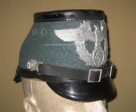 An Original WWII German Municipal Police Shako