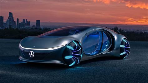 We Drive The Mercedes-Benz Vision AVTR Before Avatar: The Way Of Water ...