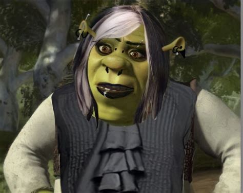 Shrek the Goth