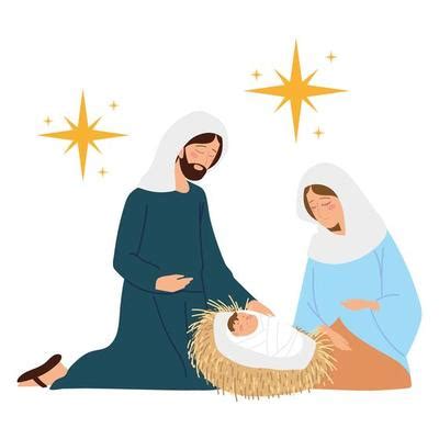 Nativity Scene Vector Art, Icons, and Graphics for Free Download