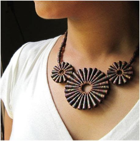 How to Recycle: Recycled Paper Jewelry