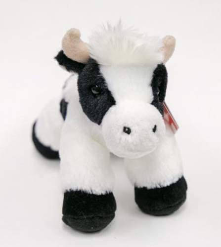 Cow mini-moo, plush toy farm animal - Chisholm Trail Heritage Center