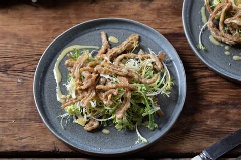 Crispy Pig’s Ear Salad Recipe By George Ryle