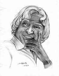 Image result for drawing apj abdul kalam | Sketches, Drawings, Line drawing