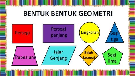 Bentuk Bentuk Geometri - Tk Islam Darunnajah Juara Harapan Ii Lomba ...