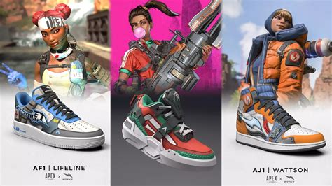 Apex Legends sneakers designed by Artifact Studios - RESPAWWN