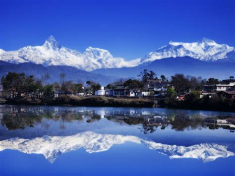 Mammoth Mountain Desktop Wallpaper Px, - Pokhara Nepal Phewa Lake (#1444563) - HD Wallpaper ...