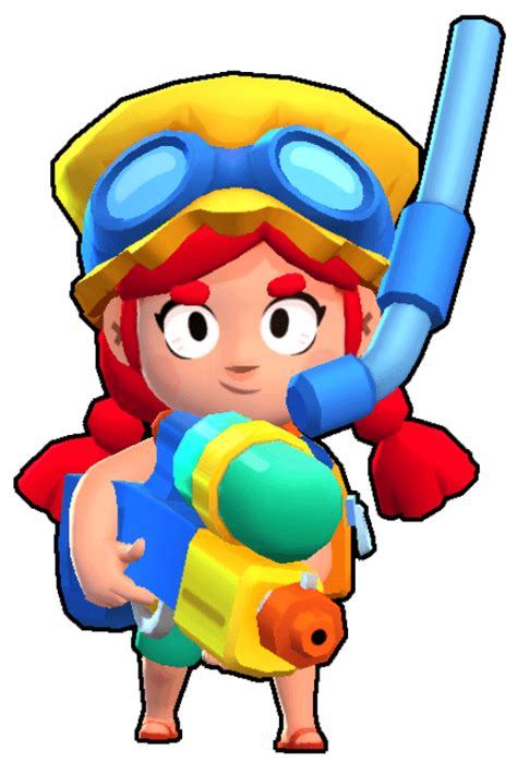 Jessie brawl stars skins (png) with prices - Zathong