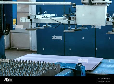 Laser beam cutting machine Stock Photo - Alamy