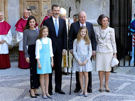 La Familia Real se cita en la misa de Pascua, en Palma