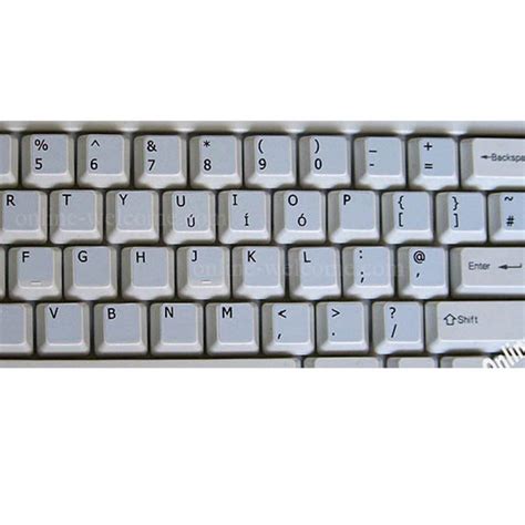 ENGLISH UK KEYBOARD STICKERS GREY | Online-Welcome.com