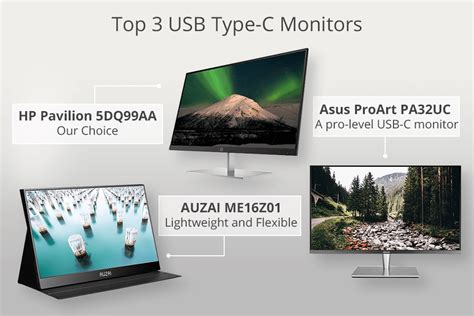 9 Best USB-C Monitors in 2024: Efficient Picks For Any Purpose