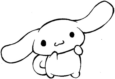 Cinnamoroll Market Coloring Page - Free Printable Coloring Pages for Kids