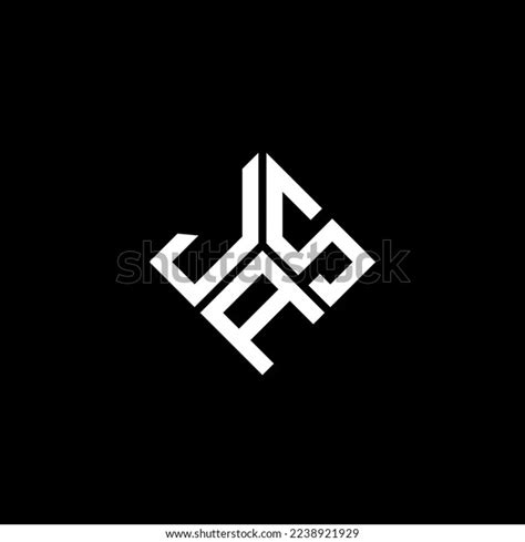 Jas Letter Logo Design On Black Stock Vector (Royalty Free) 2238921929 ...