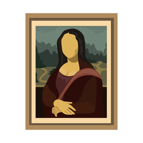 Mona Lisa Vector Art, Icons, and Graphics for Free Download