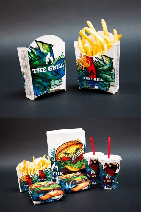 Fast Food Branding & Packaging Design Inspiration