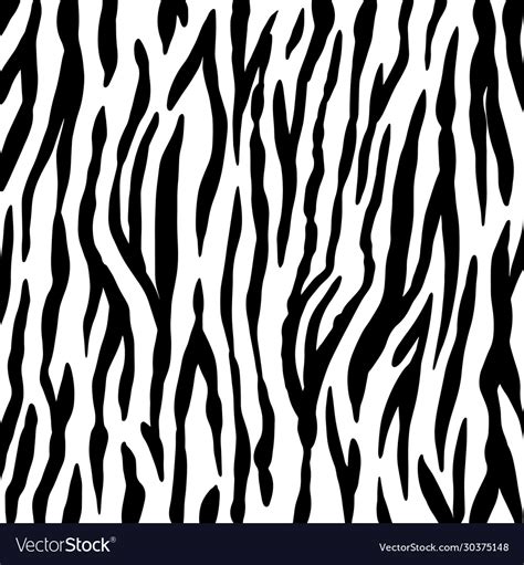 Animal background zebra texture mammals fur Vector Image