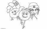Emoji Coloring Pages To Print  Free Printable sketch template