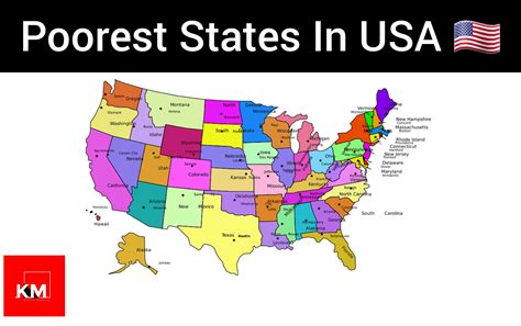 Top 20 Poorest States In USA 2022 - Kenyan Magazine