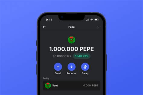 Pepe Coin Wallet | PEPE Wallet app for iOS & Android | Gem Wallet