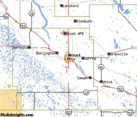 Minot Vacation Rentals, Hotels, Weather, Map and Attractions