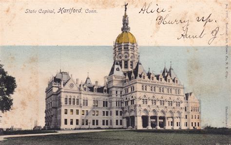 State Capitol, Hartford – CT Postcards.net