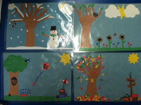 Seasons Chart for Preschool Classroom | Seasons preschool, Preschool ...