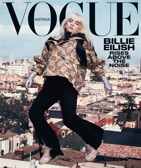 Billie Eilish is the Cover Girl of Vogue Australia August 2021 Issue