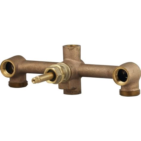 Pfister® 3-Handle Tub And Shower Rough-In Valve, 3-Hole Installation | HD Supply