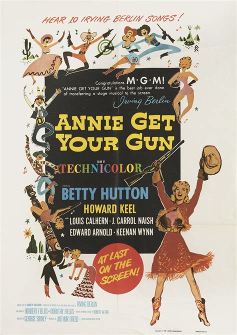 Annie Get Your Gun Original R1970s U.S. Movie Poster - Posteritati ...