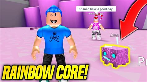 He GAVE Me The RAINBOW C0RE THE BEST PET IN PET SIMULATOR! (Roblox) - YouTube