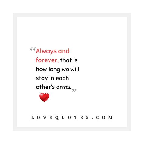 Always And Forever - Love Quotes